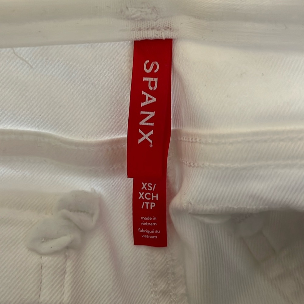 NEW SPANX Stretch Twill Cropped Wide Leg Pant Size XS - Picture 7 of 8